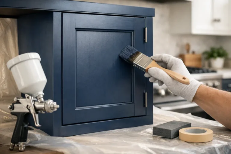Cabinet Painting That Looks Built to Last