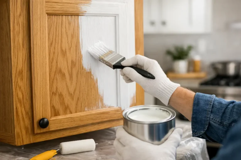 How to Paint Oak Cabinets for a Lasting Finish