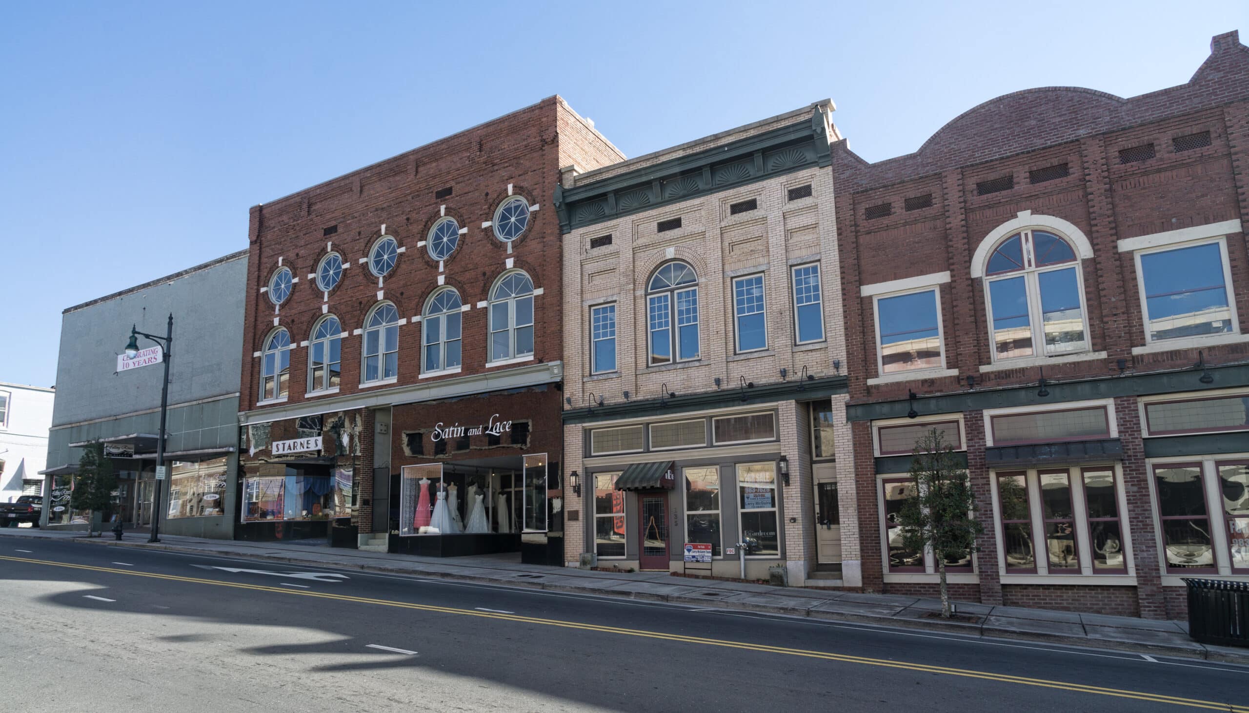 The Albemarle, NC downtown historic district