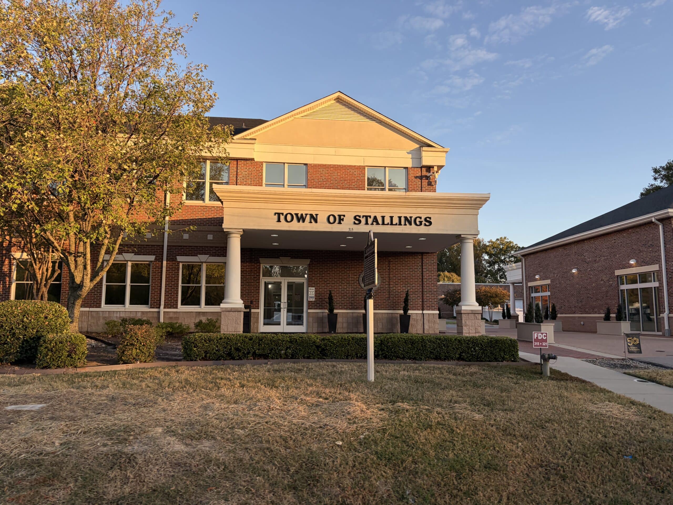 Stallings Town Hall in Stallings, NC