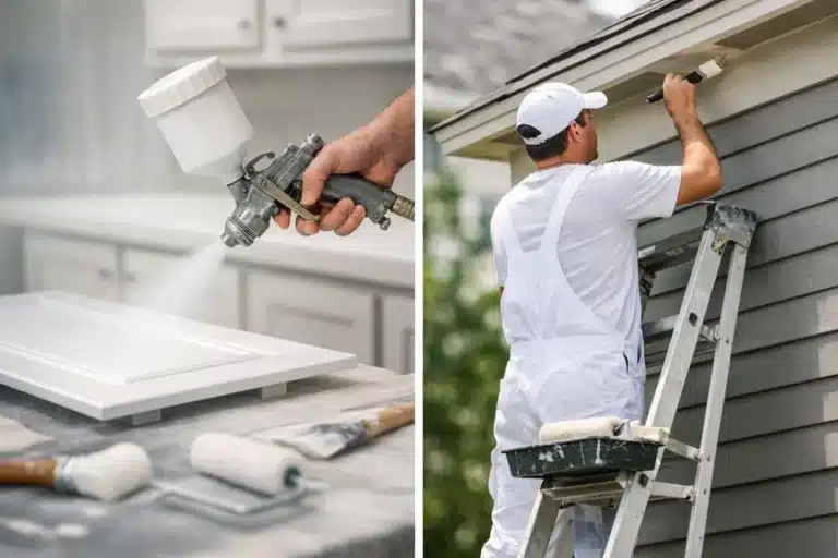 Cabinet Painting Versus House Painters Compared