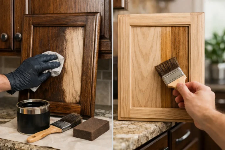 Can Stained Cabinets Be Refinished? What to Know