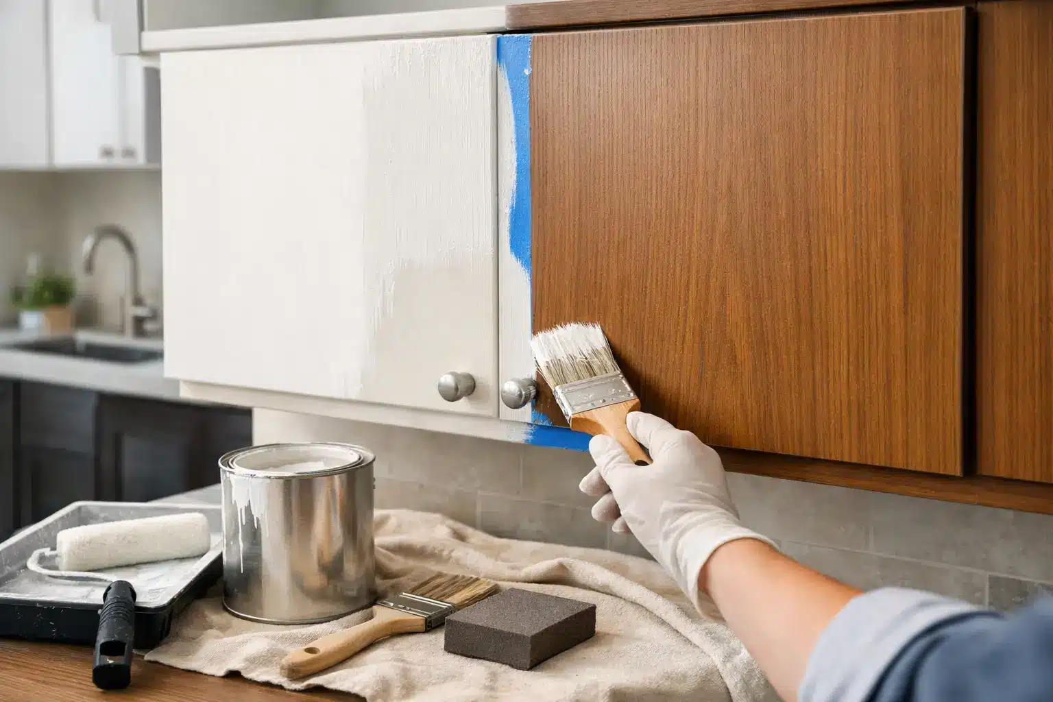 Can You Paint Laminate Kitchen Cabinets Well?